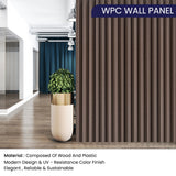 5Seconds WPC Wall Panels | Ash Grey | Pack of 4