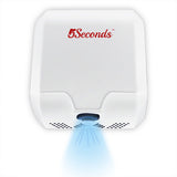 Commercial Electric Hand Dryers for Bathrooms with 1800W, Stainless Steel with Hepa Filter, Touch Free Sensor - White