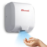 Commercial Electric Hand Dryers for Bathrooms with 1800W, Stainless Steel with Hepa Filter, Touch Free Sensor - White